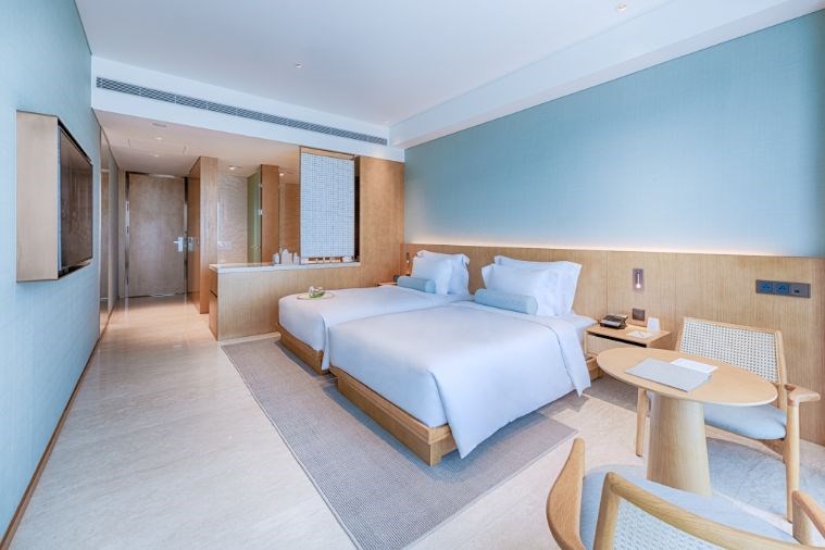 Phòng Deluxe Twin With Ocean View